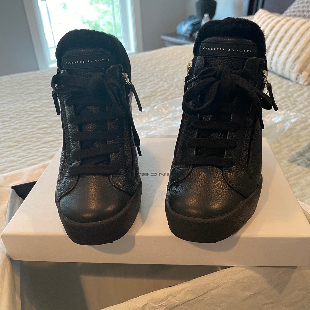 Giuseppe zanotti wedge sneakers